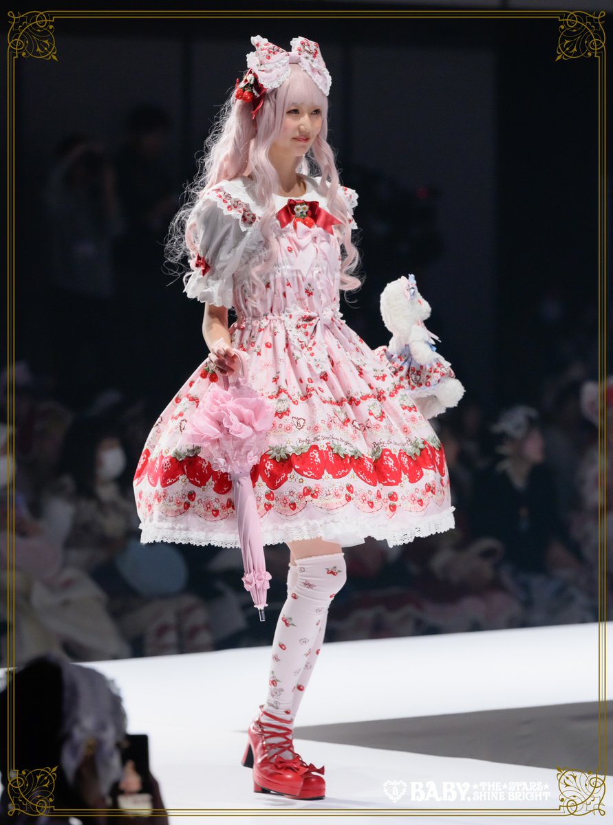 BABY，THE STARS SHINE BRIGHT
2025 S/S Collection
Juicy Strawberry Memory柄シリーズ
モデル◇大高みなみ様
#BABYfs2025