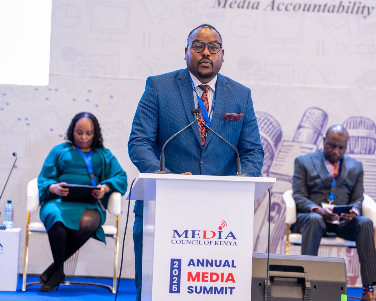 Media Council of Kenya (@mediacouncilk) on Twitter photo <a href="/Viola2002/">Viola Ochola</a> <a href="/KenyasOmbudsman/">Ombudsman Kenya</a> <a href="/mcywambua/">Mercy Wambua</a> <a href="/zubeidahkananu/">Zubeidah Kananu</a> <a href="/KenyaEditors/">Kenya Editorsâ Guild</a> <a href="/StandardKenya/">The Standard Digital</a> <a href="/AMWIK/">Association of Media Women in Kenya</a> <a href="/AKU_GSMC/">AKU Graduate School of Media and Communications</a> <a href="/MediaObserverK/">Media Observer</a> Kenya's media landscape is dynamic, shaping public discourse, holding power to account, and empowering citizens. However, with this influence comes great responsibility."
â .<a href="/kipdemas/">Demas Kiprono</a>, Chairperson, .<a href="/CCommissionKE/">Complaints Commission</a> #annualmediasummitke2025 <a href="/Viola2002/">Viola Ochola</a> <a href="/KenyasOmbudsman/">Ombudsman Kenya</a> <a href="/mcywambua/">Mercy Wambua</a> <a href="/zubeidahkananu/">Zubeidah Kananu</a> <a href="/KenyaEditors/">Kenya Editorsâ Guild</a> <a href="/StandardKenya/">The Standard Digital</a> <a href="/AMWIK/">Association of Media Women in Kenya</a> <a href="/AKU_GSMC/">AKU Graduate School of Media and Communications</a> <a href="/MediaObserverK/">Media Observer</a> Kenya's media landscape is dynamic, shaping public discourse, holding power to account, and empowering citizens. However, with this influence comes great responsibility."
â .<a href="/kipdemas/">Demas Kiprono</a>, Chairperson, .<a href="/CCommissionKE/">Complaints Commission</a> #annualmediasummitke2025