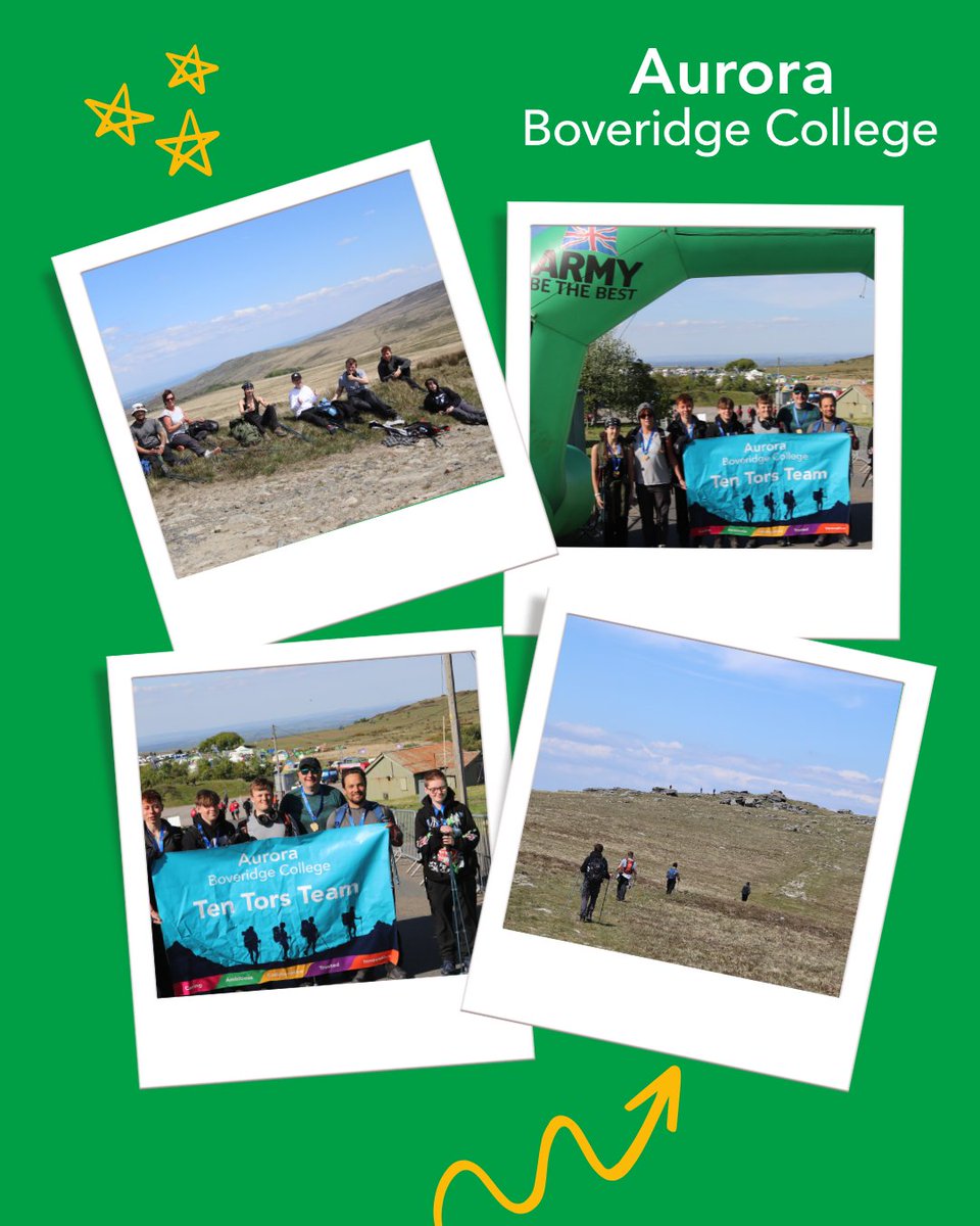 Congratulations to all the students from Aurora Boveridge College who recently took part in the Ten Tors Challenge and successfully completed it.

#TenTors2025 #Adventure #OutdoorLearning #ArmyTenTors