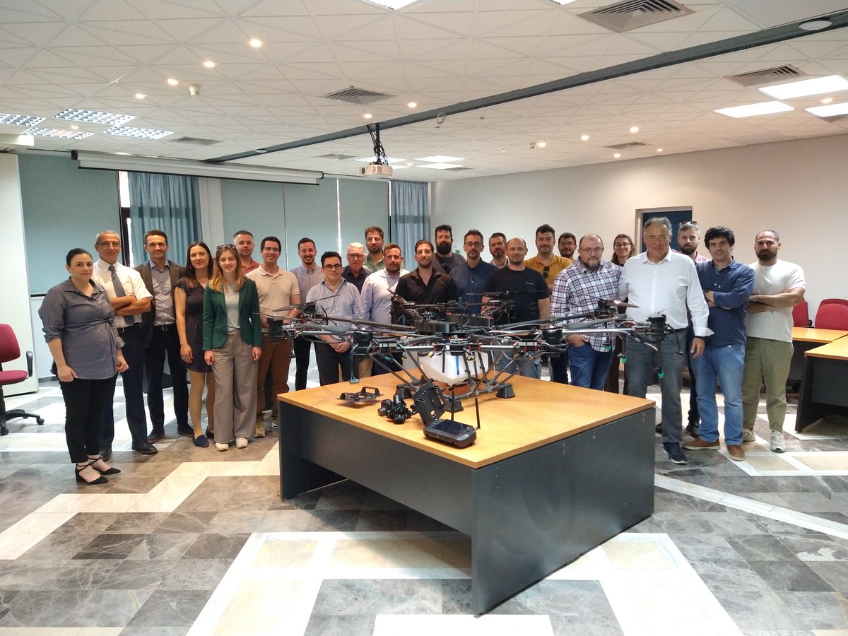 CHAMELEON HEU (@chameleon_heu) on Twitter photo β
 Great success at the Final Event yesterday in Crete!
 π From the field demo to the final presentations β a perfect wrap-up to our Horizon Europe journey.
 π Thanks to all who joined onsite & online!
 πΈ Here's a glimpse:
#SmartFarming #UAV #AgriTech β
 Great success at the Final Event yesterday in Crete!
 π From the field demo to the final presentations β a perfect wrap-up to our Horizon Europe journey.
 π Thanks to all who joined onsite & online!
 πΈ Here's a glimpse:
#SmartFarming #UAV #AgriTech