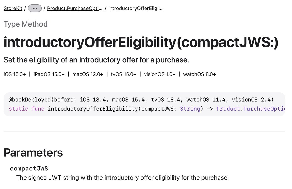 sparrowcode_ios's tweet image. StoreKit now allows you to reset a spent trial

Previously, if a user completed the trial, all subscriptions in the group were already without a trial