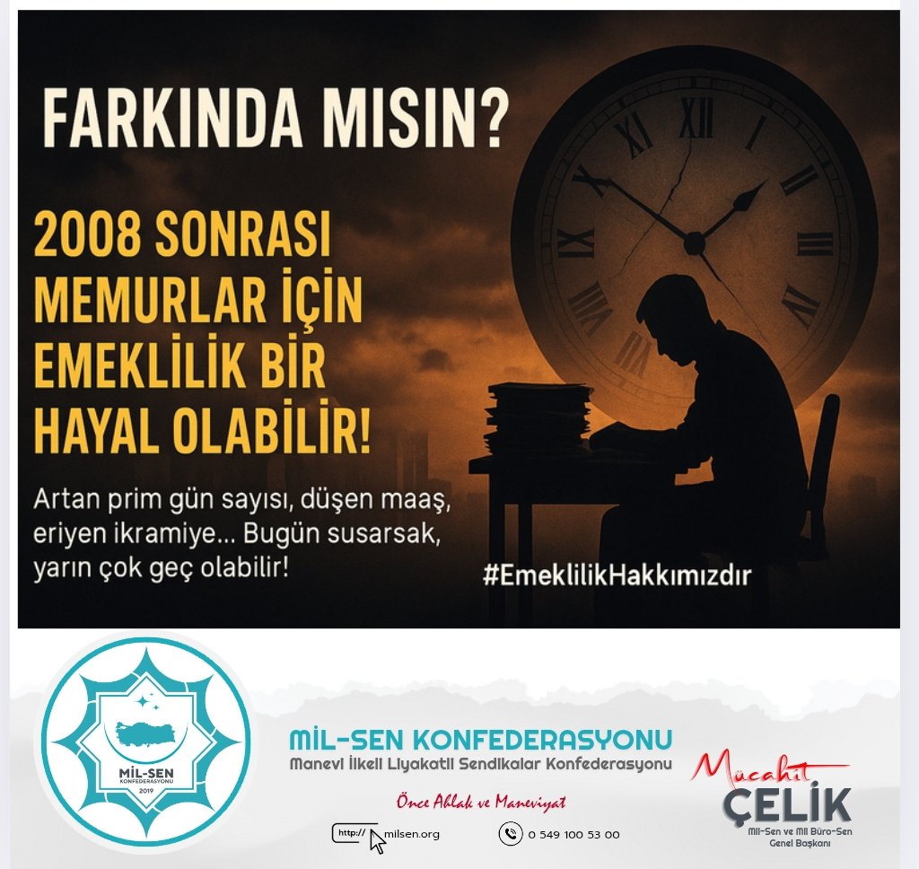 2008 sonrası memur olanları bekleyen sinsi tehlike: Birçok kişi farkında değil ama 5510 sayılı yasa ile memurlar için sosyal güvenlik sistemi tamamen değişti. Bu değişiklik, özellikle emeklilik döneminde büyük farklar oluşturacak.

🛑 2008 öncesi memurlar Emekli Sandığı'na (ES)