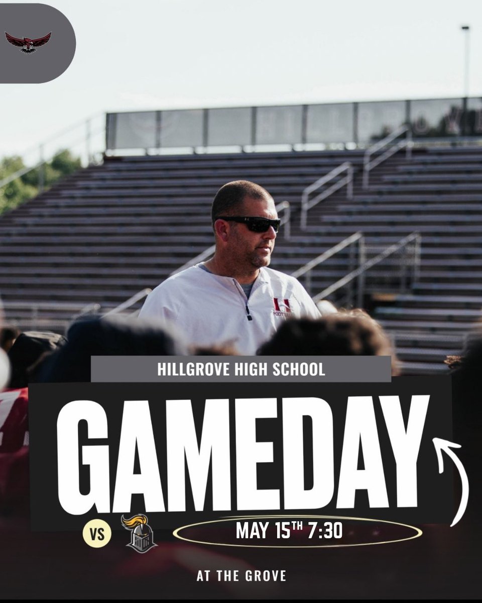 HgroveFootball's tweet photo. 🏈 𝕊𝕡𝕣𝕚𝕟𝕘 𝔾𝕒𝕞𝕖. 

📍ᴛʜᴇ ɢʀᴏᴠᴇ.

🆚 ᴄᴇɴᴛʀᴀʟ ɢᴡɪɴɴᴇᴛᴛ ʙʟᴀᴄᴋ ᴋɴɪɢʜᴛꜱ.

⏰ 7:30 ᴘᴍ ᴋɪᴄᴋᴏꜰꜰ. 

🎟️ https://t.co/VqV5zrg0zY

#GGOD | #DFM | #RecruitTheHawks | 🏟️ https://t.co/Z6CB6RfvFL