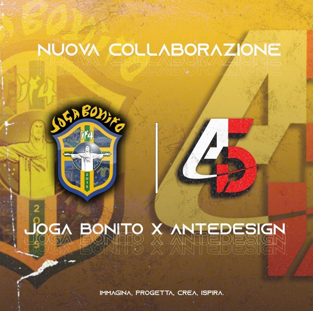 Joga Bonito IT4 (@jogabonitoit4) on Twitter photo ๐๐๐ Annunciamo una nuova collaborazione che ci rende fieri,puliti e piรน colorati, stavolta siamo certi della serietร e della professionalitร di <a href="/Antedesign/">AnteDesign</a> ๐จโ๐จ๐จche ringraziamo in anticipo per il tempo che ci dedicherร ,
Consigliato!!!
#Tifojogaemenevanto ๐ง๐ท ๐๐๐ Annunciamo una nuova collaborazione che ci rende fieri,puliti e piรน colorati, stavolta siamo certi della serietร e della professionalitร di <a href="/Antedesign/">AnteDesign</a> ๐จโ๐จ๐จche ringraziamo in anticipo per il tempo che ci dedicherร ,
Consigliato!!!
#Tifojogaemenevanto ๐ง๐ท