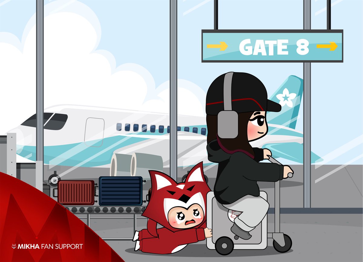 [Moxyverse Series Prologue]

At the airport...

Moxy: Mik... Mik... Mikhaaa sama si Moxy pleese 🥺

Mikha: 🎧😙🎶

Safe skies, <a href="/bini_mikha/">mikha</a> !

#BINIverseWorldTour2025 
#MoxyversePrologue
#MikhFS_Moxy