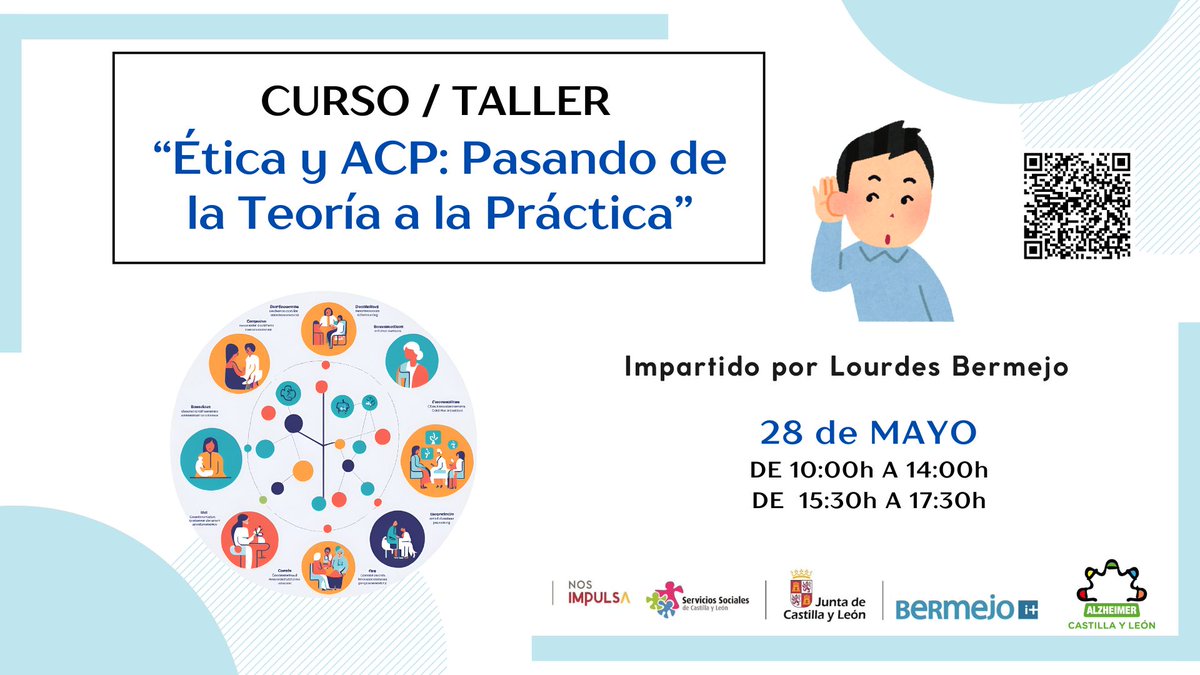 Alzheimer CyL (@afacayle) on Twitter photo Curso/ Taller denominado “Ética y ACP: pasando de la Teoría a la Práctica” 📌 Imparte: Lourdes Bermejo 📷 28 de Mayo en horario de 10:00 a 14:00 horas. y de 15:30 a 17:30h. 📷afacayle.es/curso-taller-e……
<a href="/Bermejoimas/">Lourdes Bermejo i+</a>
<a href="/AFACAYLE/">Alzheimer CyL</a> Curso/ Taller denominado “Ética y ACP: pasando de la Teoría a la Práctica” 📌 Imparte: Lourdes Bermejo 📷 28 de Mayo en horario de 10:00 a 14:00 horas. y de 15:30 a 17:30h. 📷afacayle.es/curso-taller-e……
<a href="/Bermejoimas/">Lourdes Bermejo i+</a>
<a href="/AFACAYLE/">Alzheimer CyL</a>