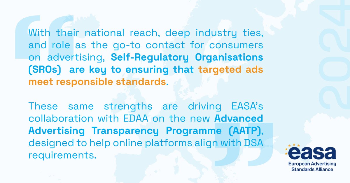 EDAA (@edaatweets) on Twitter photo What role do SROs play in EDAA Programmesโ
๐ฌ Handling consumer & business #queries
๐ง Processing #complaints
โ
Supporting companies in regaining #compliance
More about our collaboration in the ๐๐๐๐ ๐๐ฐ๐๐ถ๐๐ถ๐๐ ๐ฅ๐ฒ๐ฝ๐ผ๐ฟ๐ ๐ฎ๐ฌ๐ฎ๐ฐ: lnkd.in/eVEQ5ina โจ What role do SROs play in EDAA Programmesโ
๐ฌ Handling consumer & business #queries
๐ง Processing #complaints
โ
Supporting companies in regaining #compliance
More about our collaboration in the ๐๐๐๐ ๐๐ฐ๐๐ถ๐๐ถ๐๐ ๐ฅ๐ฒ๐ฝ๐ผ๐ฟ๐ ๐ฎ๐ฌ๐ฎ๐ฐ: lnkd.in/eVEQ5ina โจ