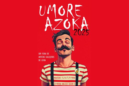Gaur hasiko da Leioan Umore Azoka, Euskal Herrian daukagun kaleko arteen azoka bakarra.
Urte osoa eman dugu Artekale elkarteko euskara batzordetik udalarekin lanean, azokan euskararen presentzia duintzeko lanean.
Ikus dezagun zer aurreratu dugun 🧵