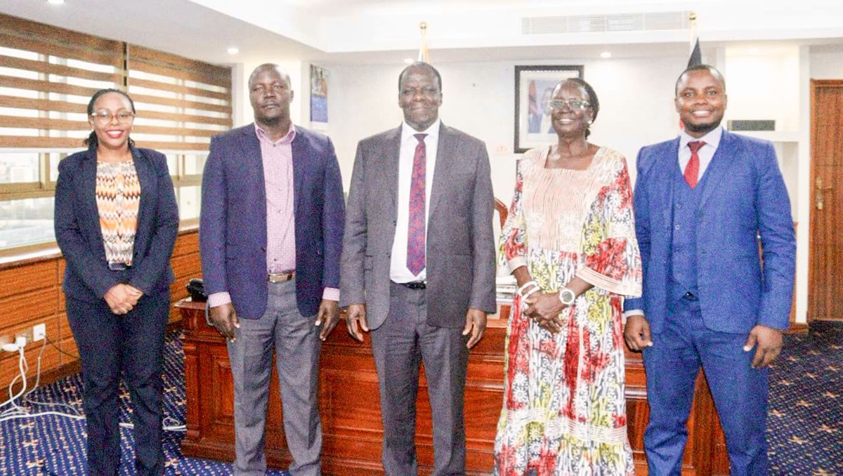 FAO in Kenya (@faokenya) on Twitter photo .<a href="/FAOKenya/">FAO in Kenya</a> team led by <a href="/NyabenyiT/">Nyabenyi Tito Tipo</a> paid a courtesy call to CS.<a href="/DrOparanya/">Hon Wycliffe A. Oparanya, EGH</a> to strengthen collaboration on cooperative development, dairy & Coffee value chains as well as digitalization central to our work in ensuring food & nutrition security.
#LeaveNoOneBehind
#BetterLife .<a href="/FAOKenya/">FAO in Kenya</a> team led by <a href="/NyabenyiT/">Nyabenyi Tito Tipo</a> paid a courtesy call to CS.<a href="/DrOparanya/">Hon Wycliffe A. Oparanya, EGH</a> to strengthen collaboration on cooperative development, dairy & Coffee value chains as well as digitalization central to our work in ensuring food & nutrition security.
#LeaveNoOneBehind
#BetterLife
