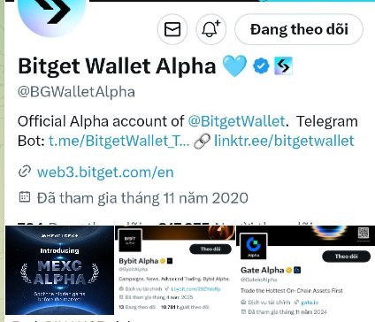 Adam Nic (@anhphuong365) on Twitter photo Biệt đội alpha đang xâm chiếm tất cả các sàn rồi anh em.
Kiếp nạn cho anh em cày air và retro!!!!!!!!!!!!!!
#stopbinancealpha
Thôi thì mang <a href="/KaitoAI/">Kaito AI 🌊</a> và <a href="/virtuals_io/">Virtuals Protocol</a> đi stake kiếm point chơi thôi Biệt đội alpha đang xâm chiếm tất cả các sàn rồi anh em.
Kiếp nạn cho anh em cày air và retro!!!!!!!!!!!!!!
#stopbinancealpha
Thôi thì mang <a href="/KaitoAI/">Kaito AI 🌊</a> và <a href="/virtuals_io/">Virtuals Protocol</a> đi stake kiếm point chơi thôi