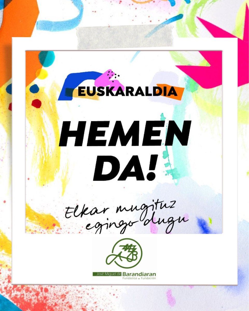 Guk ere #euskaraldia !