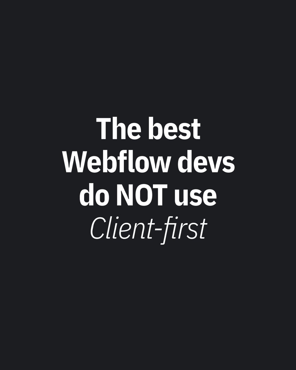 masterflowmaker's tweet image. Let&apos;s set the room on fire 🔥🔥🔥🔥

&quot;The best @webflow  devs do not use Client-first&quot;