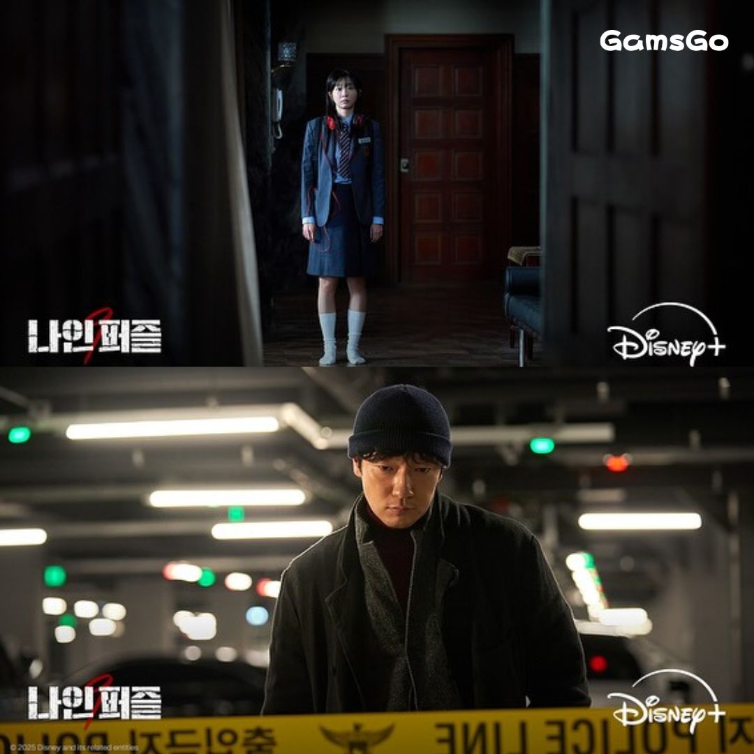 GamsGoSupport's tweet photo. 🎬《나인 퍼즐》
📅5월 21일, 디즈니+ 공개! 
미제 사건의 진실을 쫓는 프로파일러와 강력계 형사!  스릴 넘치는 추리 스릴러를 지금 만나보세요! 🔍🧩
【사진 출처: Disney+】 
#나인퍼즐  #디즈니플러스 #추리스릴러 #한국드라마추천 #신작드라마 #김다미 #손석구 #김성균 #겜스고 #gamsgo https://t.co/Zd1MOcgohq