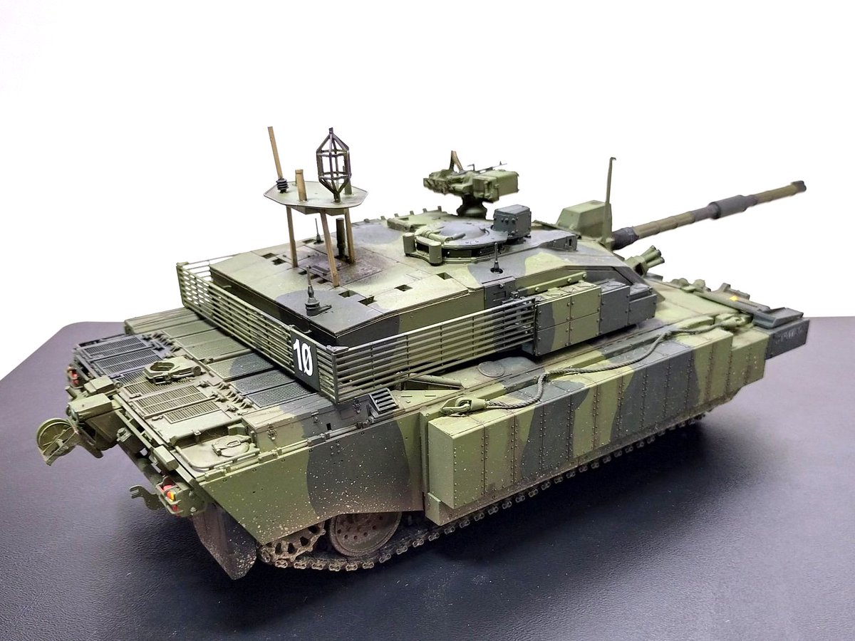Luft1935's tweet image. 【完成】チャレンジャー2 TES【RFM 1/35】
チャレンジャー2 TES、完成しました！