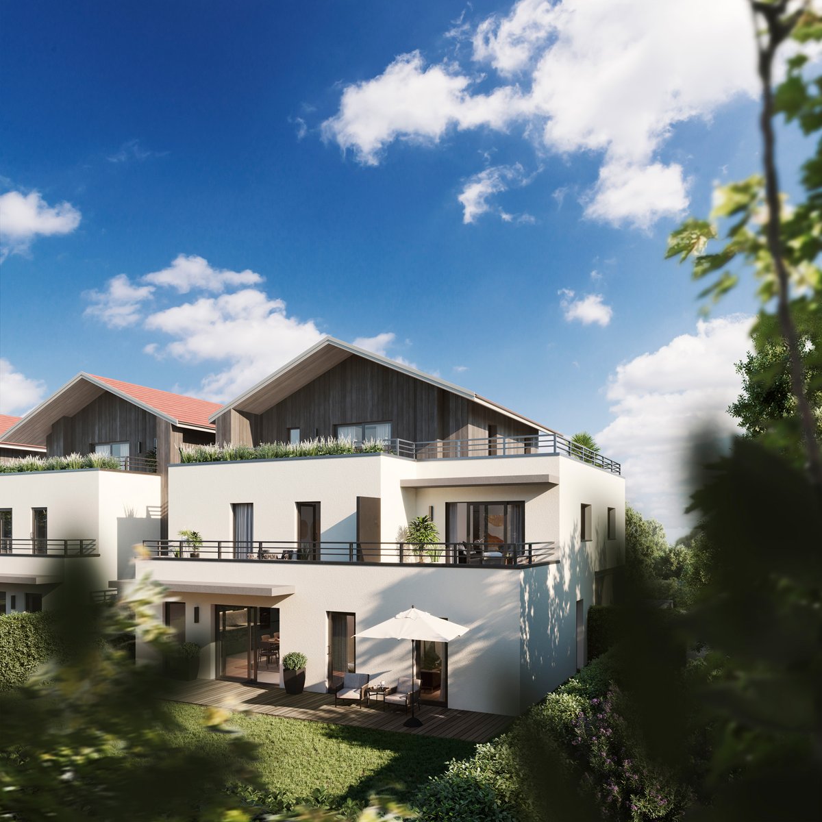 oxygen_archviz's tweet image. Contemplation
Rising in the peaceful hamlet of Vieugy, Contemplation captures the charm of village life and the ease of urban living, featuring five low-rise buildings with sloped roofs seamlessly integrated into the landscape.
•
#oxygen #weareoxygen #takeadeepbreath