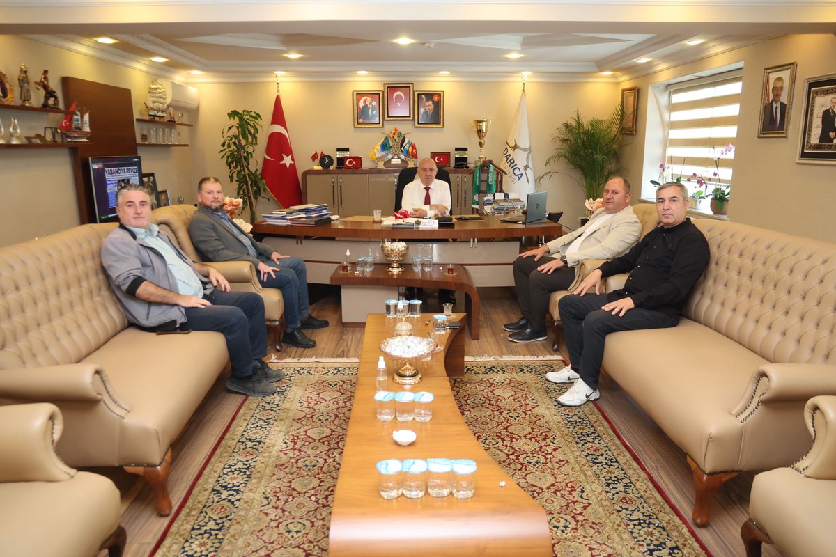 Bolu Mudurnu Taşkesti Belediye Başkanı Saim Çelik'i makamımızda ağırladık. Nazik ziyaretlerinden ötürü kendilerine teşekkür ediyorum.
