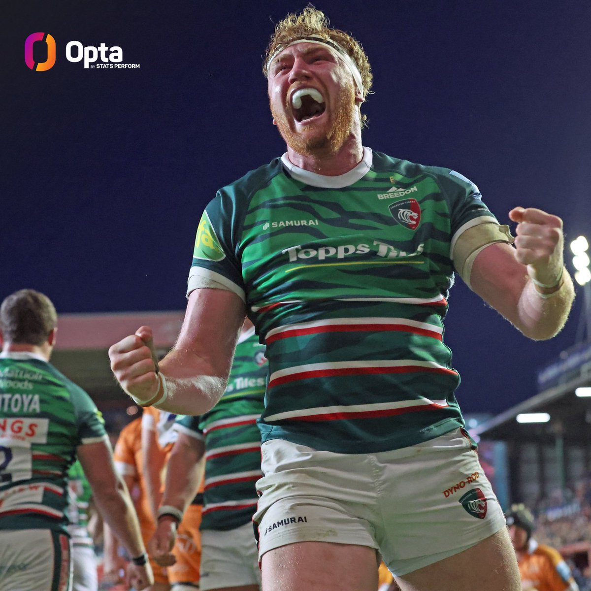 29 - Ollie Chessum hit 29 attacking rucks against Sale, the joint most of any player in the Premiership, TOP 14 or URC at the weekend, level with his <a href="/LeicesterTigers/">Leicester Tigers</a> teammate Cameron Henderson and Toulouse's Francois Cros. Tireless.

#LionsWatch