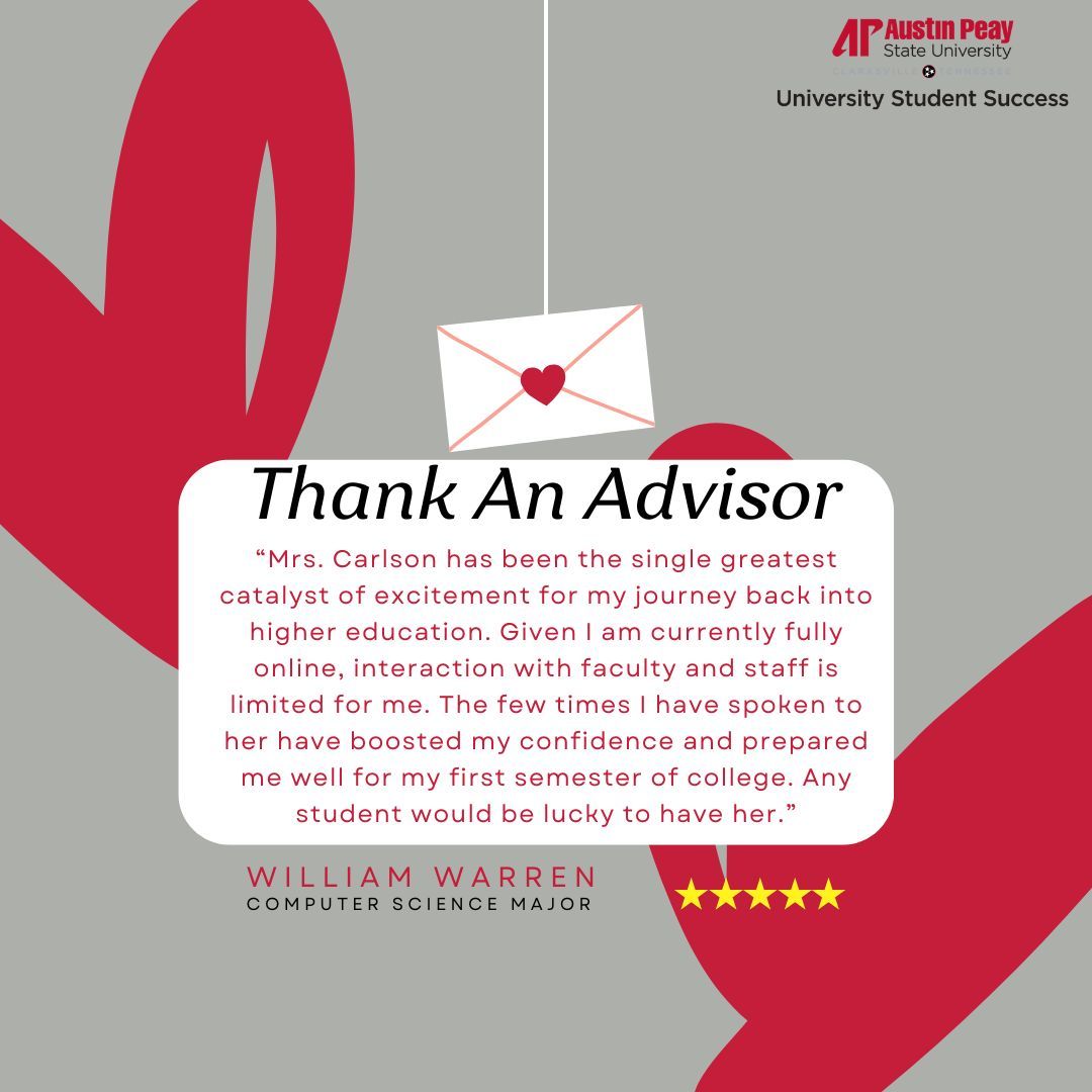 APSU Student Success tweet media