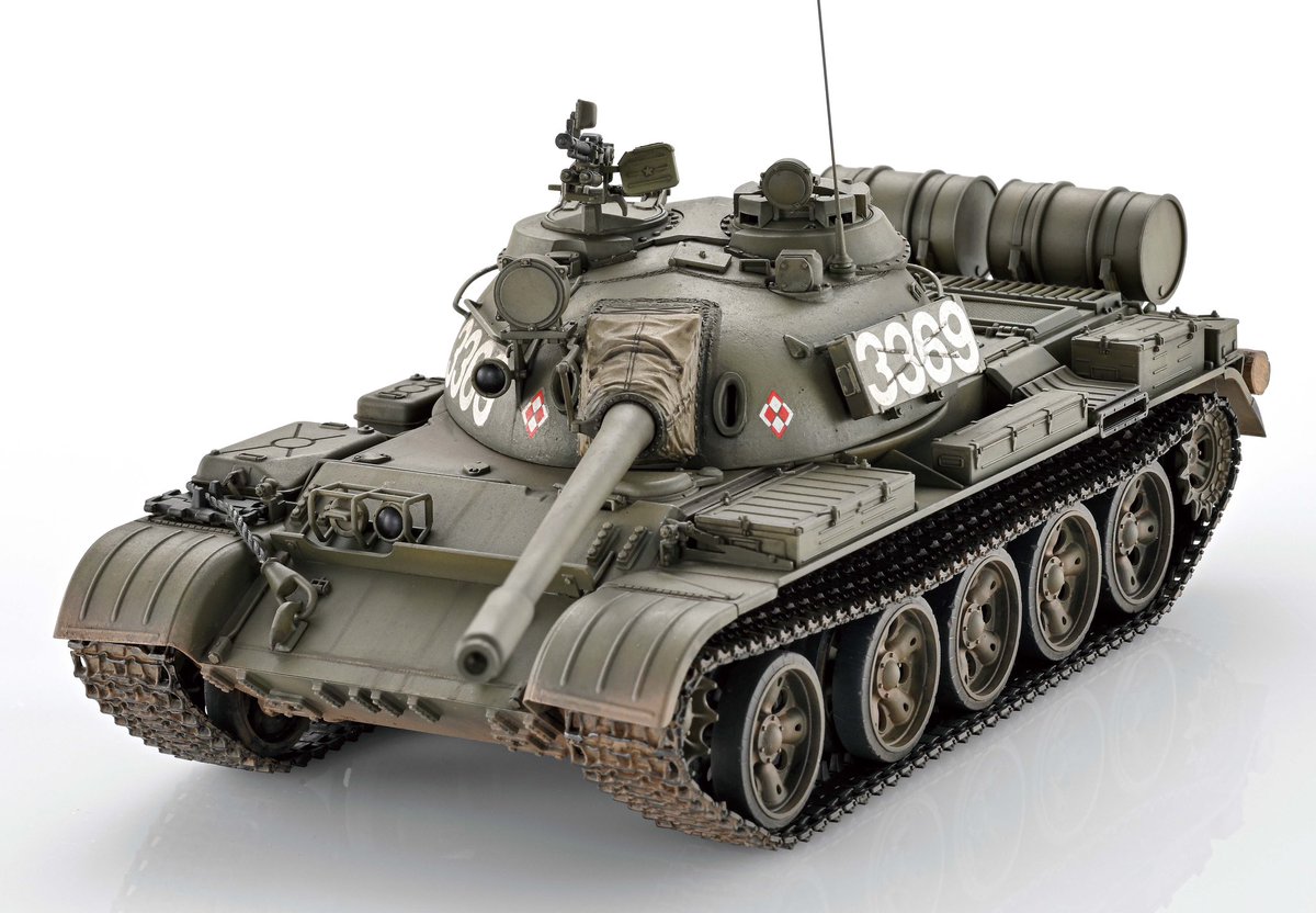 タミヤ 1/35 ソビエト戦車 T-55A 製作：内藤あんも 月刊モデルアート