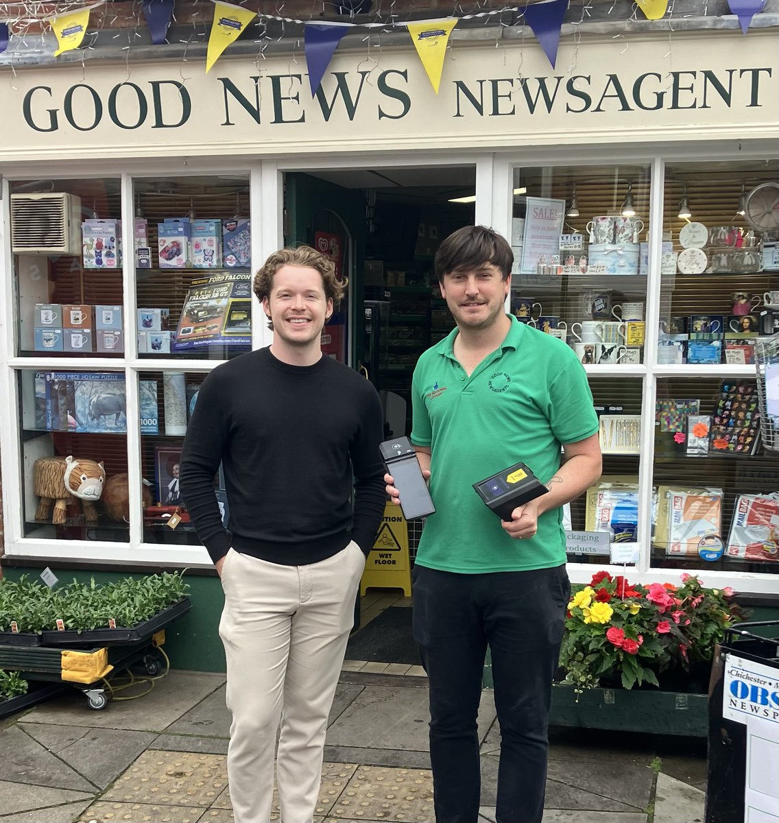 Jamie Redman, Good News, Chichester says "PayPoint Mini is a real space-saver and extremely useful for handling high-volume parcels, as well as additional PayPoint services... Every store could benefit from the PayPoint Mini. " bit.ly/3Z3v3Ae