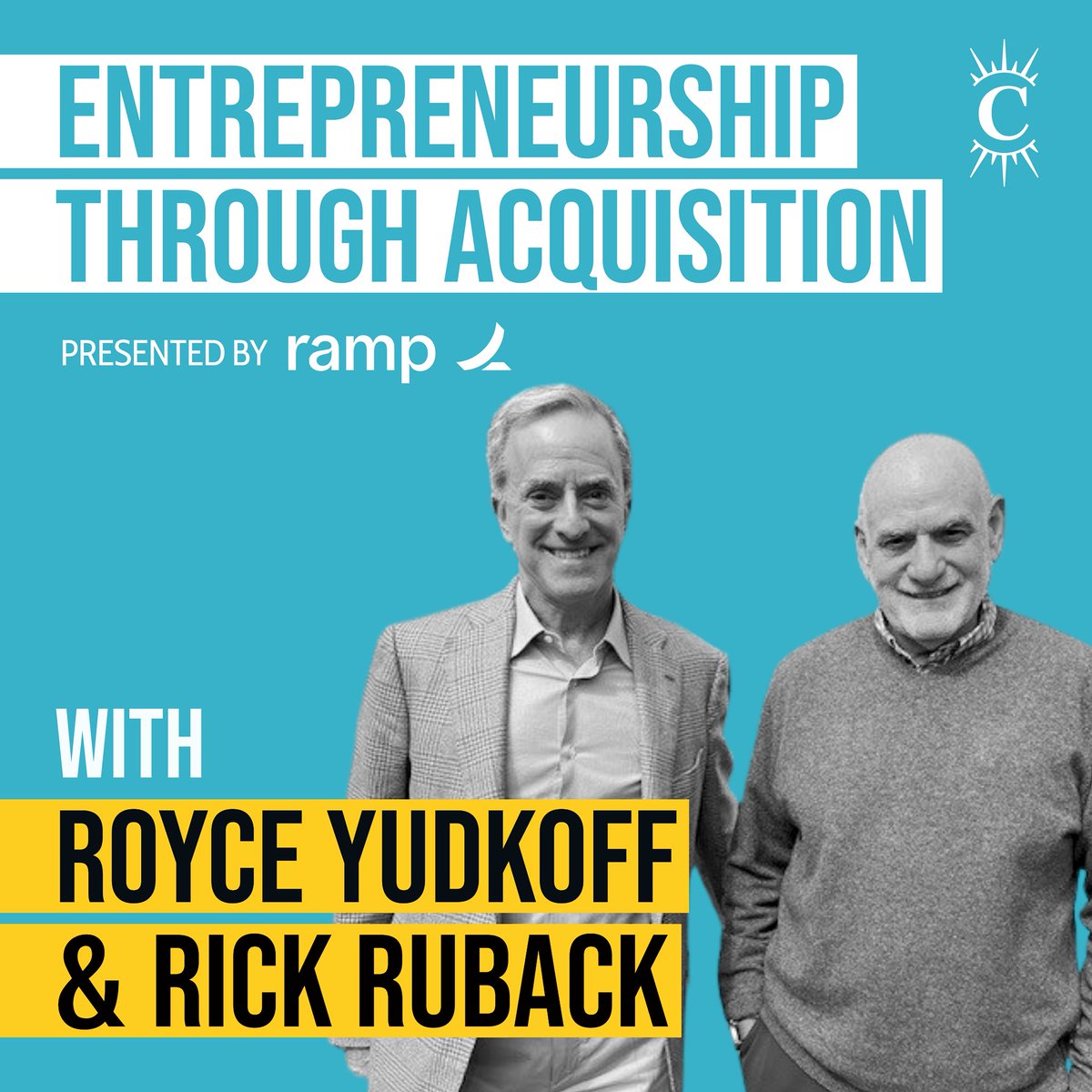 Almost 10 years ago I hosted Royce Yudkoff and Rick Ruback for one of the first ILtB episodes 

They are back, to teach us all about entrepreneurship through acquisition

Royce was a legendary PE investor, and now with Rick has built the most popular class at HBS 

So fun. Enjoy!