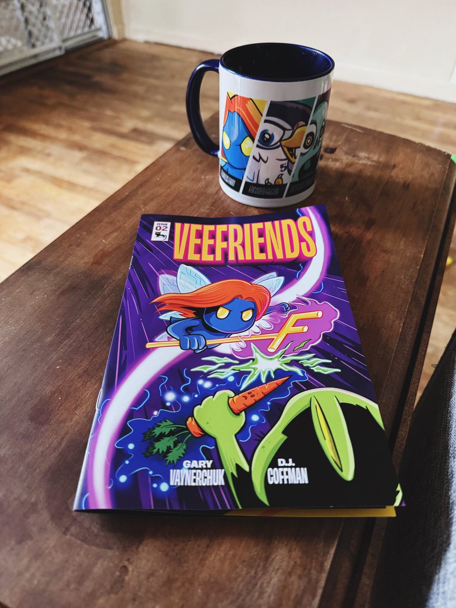 andrewvolk's tweet image. A very fearless morning. 

@veefriends #veefriends