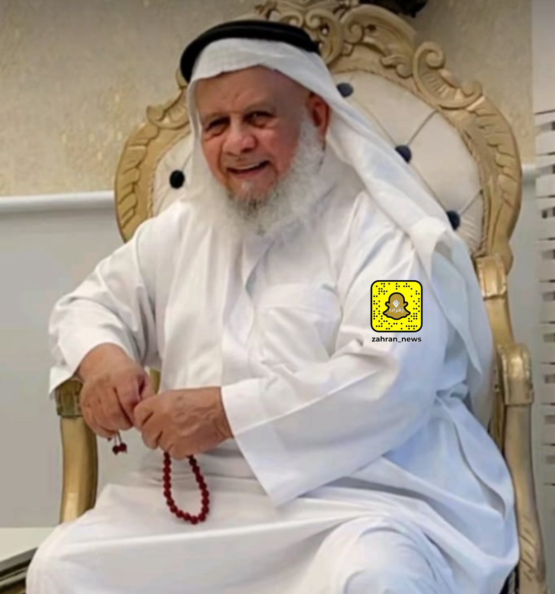 العم حامد بن سعيد الزهراني والد السجين مطر .. 

أضحك الله يجعل افراحك دايمه 🌹🙏🏻