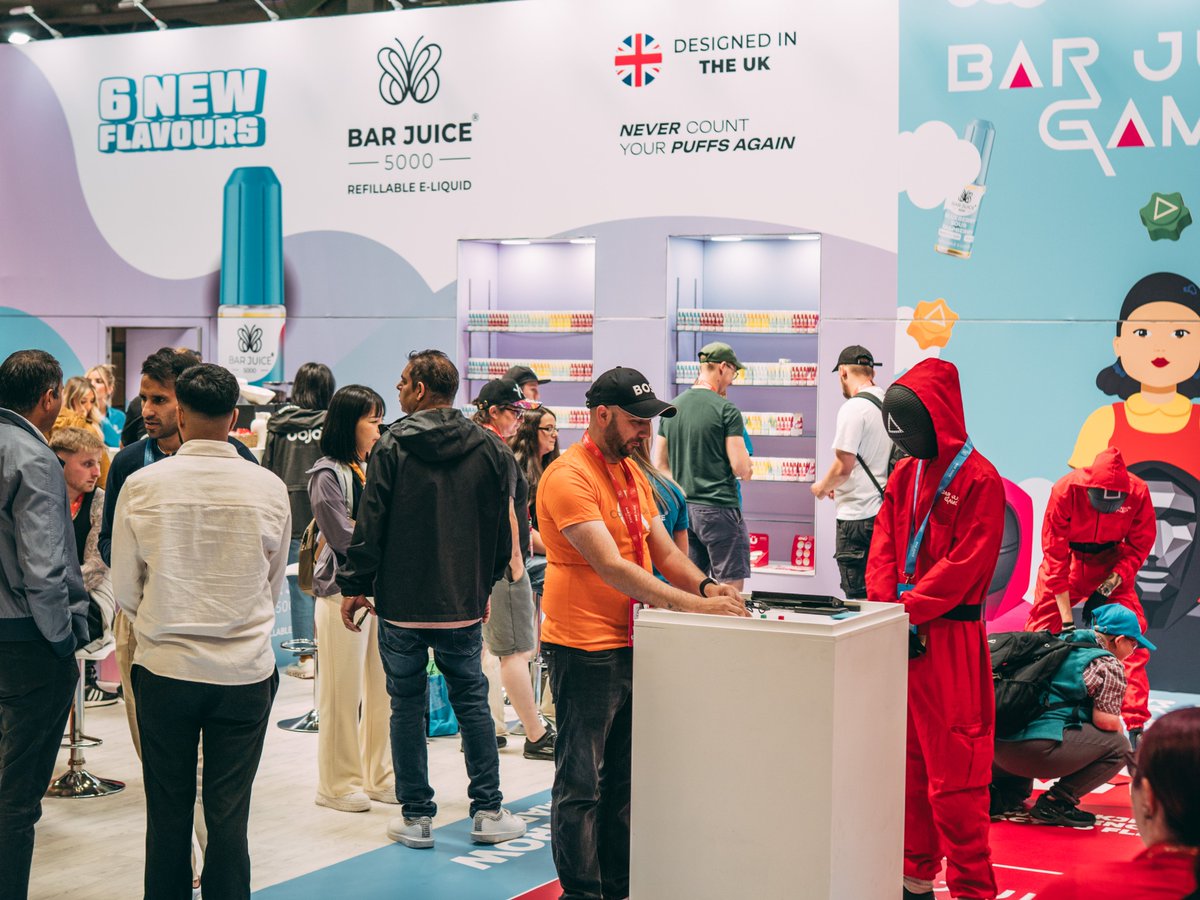 What. A. Weekend! 🎉  We showed up &amp; showed out at The Vaper Expo with our "Squid Games" themed booth, &amp; let’s just say, it was next level! 😉 
From the Bar Juice Games, to the Bar Juice rodeo &amp; a Happy Hour raffle draw, we definitely brought the fun alongside the launch of our..