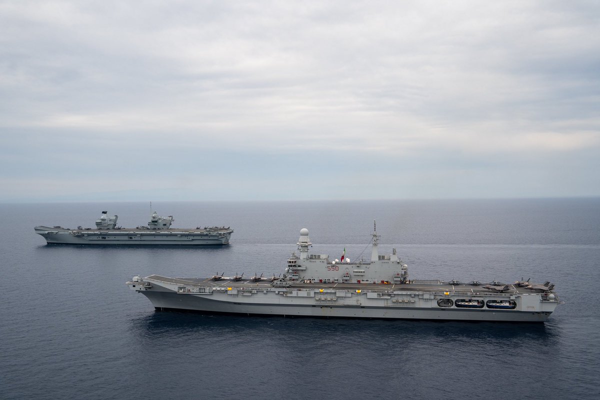 UK Carrier Strike Group tweet media