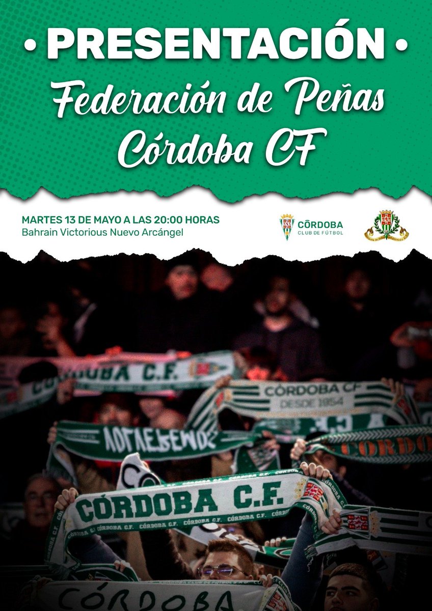 Pedro Campos (@pedrocampos___) on Twitter photo Os deseo lo mejor a la nueva junta directiva de la Federación de Peñas <a href="/fpccf/">Federación de Peñas del Córdoba CF</a> <a href="/CordobaCF_ofi/">Córdoba CF</a> en este ilusionante comienzo de proyecto. La afición sois la heredera moral de este sentimiento eterno tanto en el presente como lo seréis en el futuro. 🫂🩶🩶💚💚⚽ #OrgulloCordobesista Os deseo lo mejor a la nueva junta directiva de la Federación de Peñas <a href="/fpccf/">Federación de Peñas del Córdoba CF</a> <a href="/CordobaCF_ofi/">Córdoba CF</a> en este ilusionante comienzo de proyecto. La afición sois la heredera moral de este sentimiento eterno tanto en el presente como lo seréis en el futuro. 🫂🩶🩶💚💚⚽ #OrgulloCordobesista