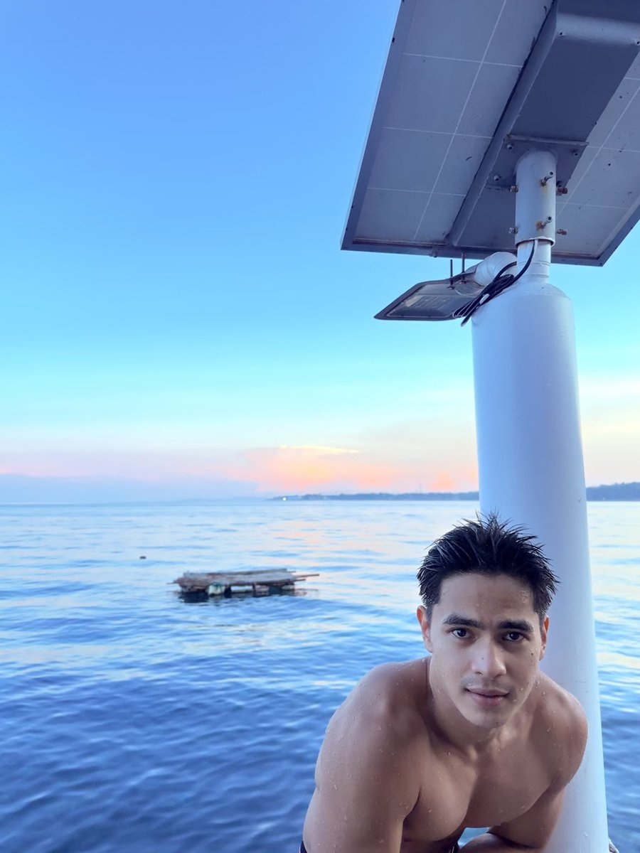 Morning swim is the best!!!