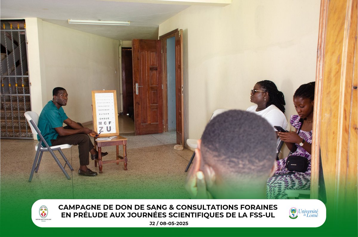 Recap de la campagne de don de sang et des consultations foraines en prélude aux toutes premières journées scientifiques organisées par la FSS-UL. 
Nous vous invitons à prendre part à ces journées axées sur le savoir et l'apprentissage qui démarrent dès demain.

#fssul