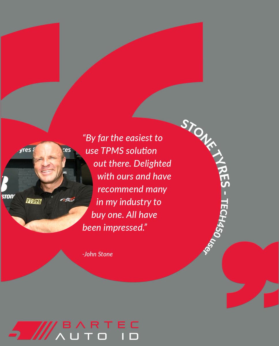 🚗💬 Customer Testimonial

“By far the easiest to use TPMS solution out there. Delighted with ours and have recommend many in my industry to buy one. All have been impressed”

— John Stone, Stone Tyres MOT &amp; Service Centre

✅ Trusted by professionals
 ✅Backed by experience