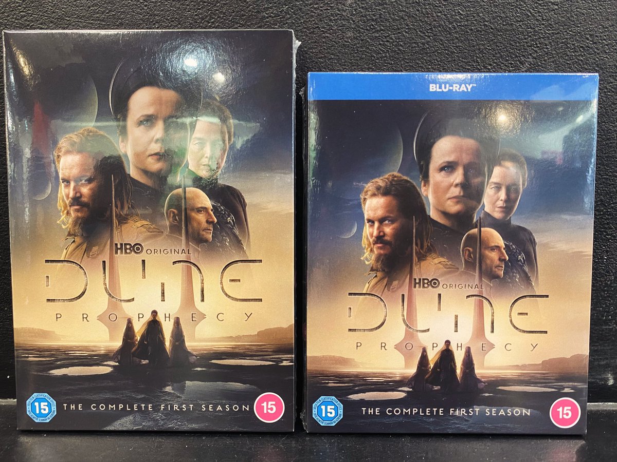 🚨Out now🚨

Return to the world of the Bene Gesserit with HBO’s Dune Prophecy set 10,000 years before Paul Atreides’ ascension.

Available on DVD, blu ray and 4K. 

#duneprophecy #newrelease #dune