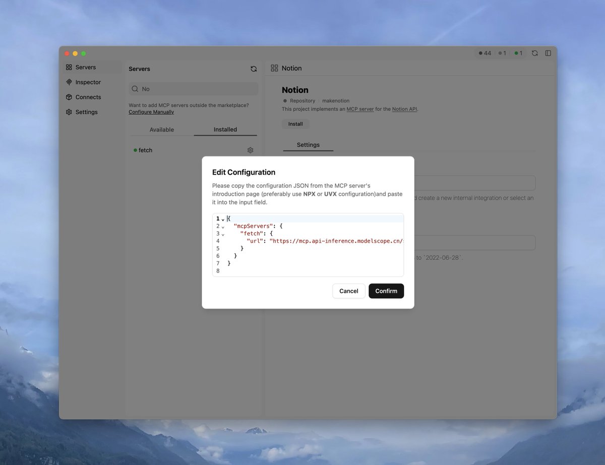 #GetMCP 0.4.2 is released! It now support for remote MCP servers, with support for both SSE and Streamable.