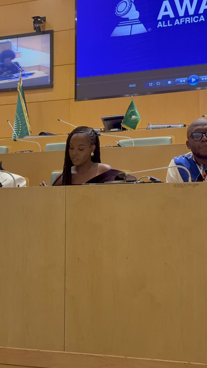 Today, I represent Kenyan artists at the African Union HQ to address the unfair pay from CMOs and digital platforms—and to push for AU support in protecting our intellectual property. It is an honor.