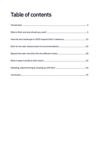 curiosum_dev's tweet image. Finally, we can share with you something we've been working on for the last few months. This is our special ebook prepared for Elixir Conf 2025.
💜 Elixir Adoption Guide
It is your strategic starting point for understanding what it really takes to bring Elixir into your team or…