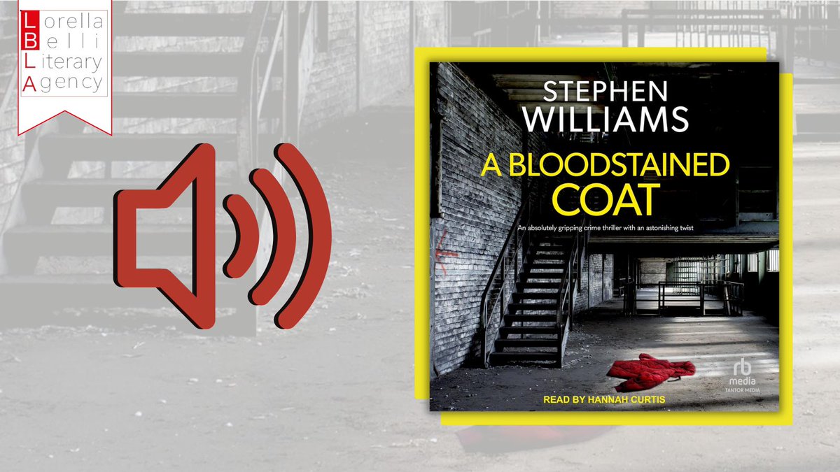 Lorella Belli Agency Ltd (@lblauk) on Twitter photo Happy Audio Publication Day <a href="/5w1ll1am5/">s williams</a>!🥳
#ABloodstainedCoat, a gripping #crime #thriller and the second instalment in the Raine and Hume Series, is out today in audio from <a href="/TantorAudio/">Tantor Audio</a> 🎧
listen here👇
tinyurl.com/4x9sjxft Happy Audio Publication Day <a href="/5w1ll1am5/">s williams</a>!🥳
#ABloodstainedCoat, a gripping #crime #thriller and the second instalment in the Raine and Hume Series, is out today in audio from <a href="/TantorAudio/">Tantor Audio</a> 🎧
listen here👇
tinyurl.com/4x9sjxft