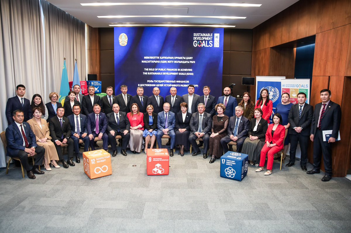 KasiaWawiernia's tweet photo. Proud to join Parliament &amp; partners in Astana today to discuss how #publicfinance can drive progress on the #SDGs. Strong parliamentary oversight ensures every tenge serves the people — transparently, equitably, and sustainably. 
📈https://t.co/y7RnuMUO9B 
#SDGFinance https://t.co/N6JCH35lXP