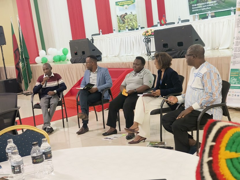 UFAAS13's tweet image. At the sidelines of the #AAEW2025, our CEO Ms Luzobe participated in a session on co-creating sustainable futures, indicating how extension is powering #farmers for inclusive #agroecological transitions. Shared experiences from our #GPSAEP project in 5 districts in Uganda.