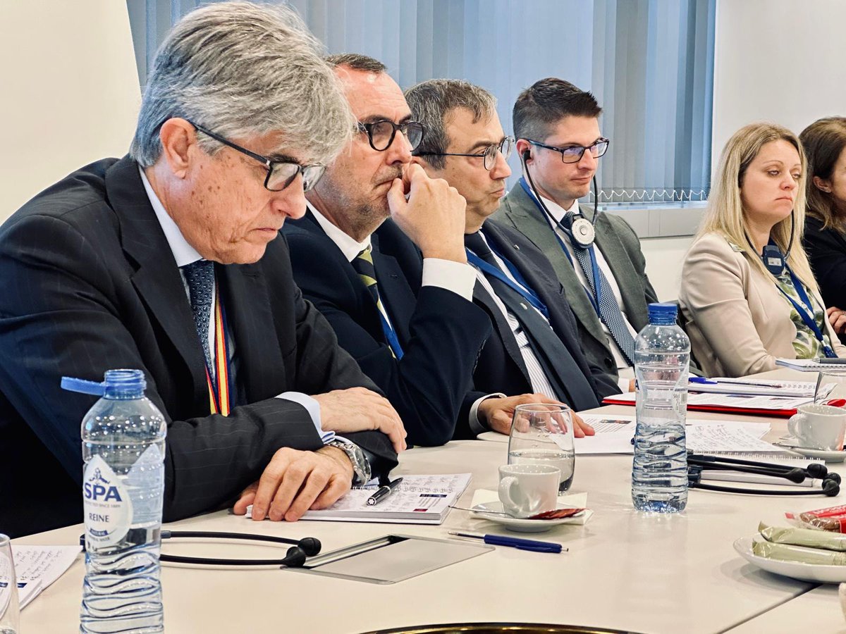 DelPortugalNATO's tweet photo. Yesterday, we had the pleasure of hosting a meeting between #NATO Allies and a delegation of African MPs led by the President of #REPAMCDS, HE Kone Lassina. https://t.co/x5eYMJvASD