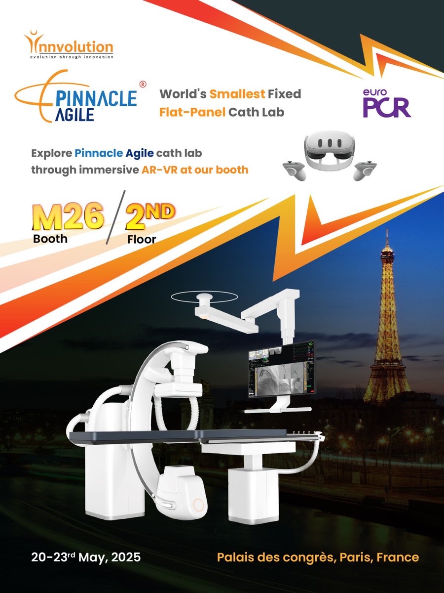 Join Us at EuroPCR 2025 – Booth M26
 
Don’t miss the opportunity to visit Innvolution Healthcare at Booth M26 during EuroPCR 2025, taking place from May 20th to 23rd at the Palais des Congrès, Paris!