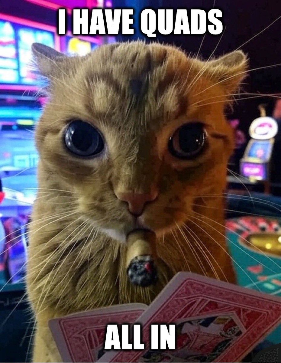 is he bluffing? $gak