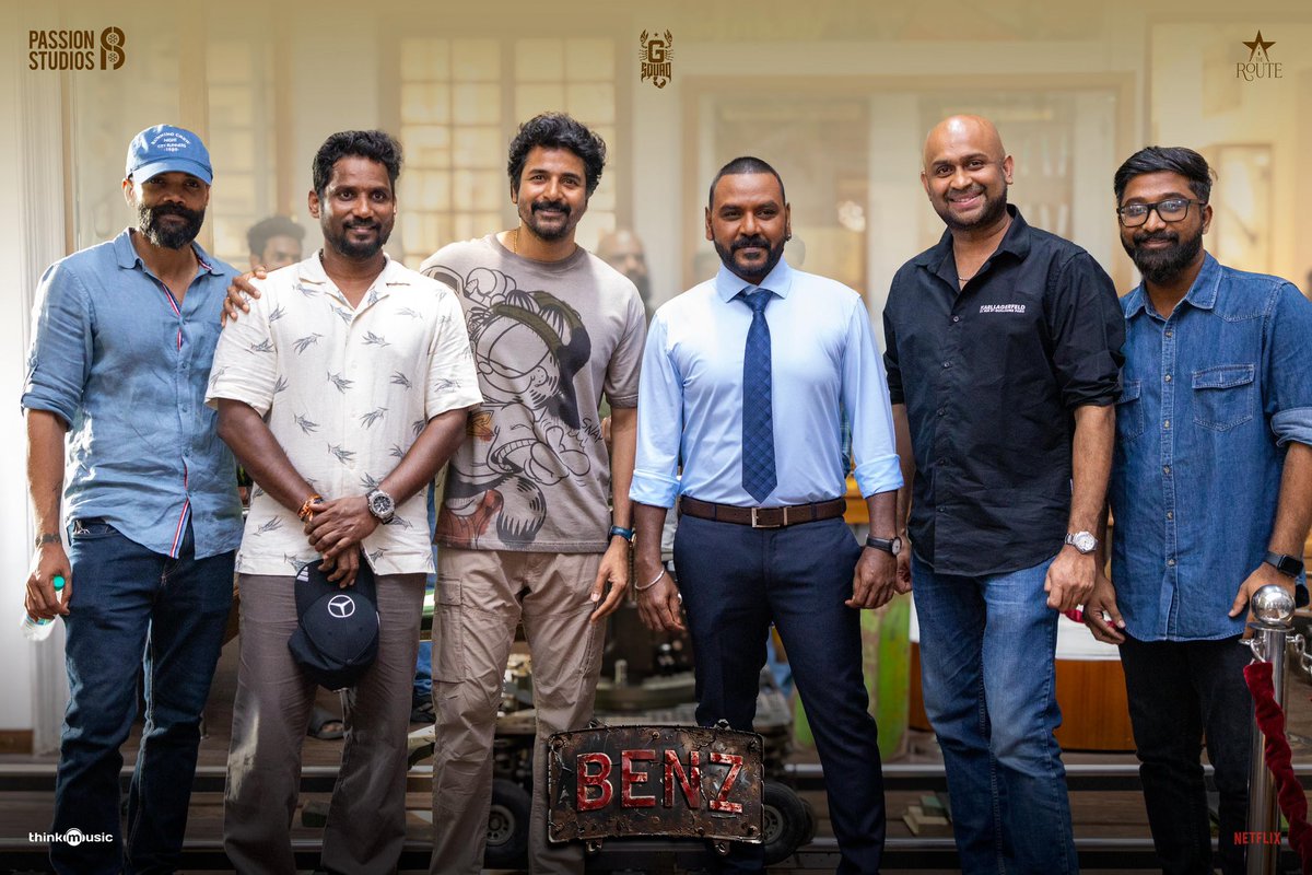 TheRoute (@theroute) on Twitter photo Thank you <a href="/Siva_Kartikeyan/">Sivakarthikeyan</a> for gracing the #BenzPoojai with your presence ♥️
<a href="/offl_Lawrence/">Raghava Lawrence</a> <a href="/GSquadOffl/">GSquad</a> <a href="/PassionStudios_/">Passion Studios</a> <a href="/Dir_Lokesh/">Lokesh Kanagaraj</a> <a href="/Jagadishbliss/">Jagadish</a> <a href="/Sudhans2017/">Sudhan Sundaram</a> @bakkiyaraj_k <a href="/SaiAbhyankkar/">abhyankkar</a> <a href="/gouthamgdop/">Goutham G</a> <a href="/philoedit/">Philomin Raj</a> <a href="/jacki_art/">Jackson</a> @actionanlarasu <a href="/PradeepBoopath2/">Pradeep Boopathi</a> <a href="/amudhanpriyan/">Amudhan Priyan</a> Thank you <a href="/Siva_Kartikeyan/">Sivakarthikeyan</a> for gracing the #BenzPoojai with your presence ♥️
<a href="/offl_Lawrence/">Raghava Lawrence</a> <a href="/GSquadOffl/">GSquad</a> <a href="/PassionStudios_/">Passion Studios</a> <a href="/Dir_Lokesh/">Lokesh Kanagaraj</a> <a href="/Jagadishbliss/">Jagadish</a> <a href="/Sudhans2017/">Sudhan Sundaram</a> @bakkiyaraj_k <a href="/SaiAbhyankkar/">abhyankkar</a> <a href="/gouthamgdop/">Goutham G</a> <a href="/philoedit/">Philomin Raj</a> <a href="/jacki_art/">Jackson</a> @actionanlarasu <a href="/PradeepBoopath2/">Pradeep Boopathi</a> <a href="/amudhanpriyan/">Amudhan Priyan</a>