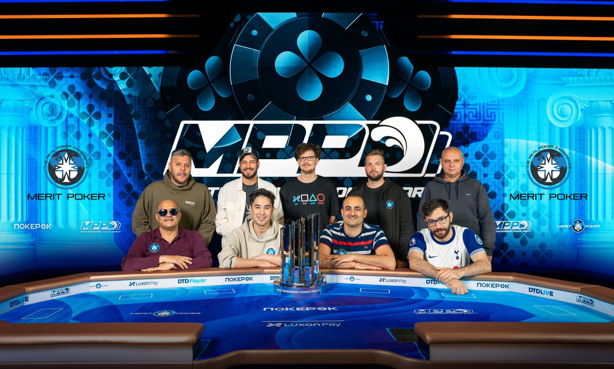 It all comes down to this - the Final Table of the $5,300 MPP Main Event!

Cards are in the air, chips are flying, and one player will leave $1,000,000 richer by the end of the day! 💰🏆

▶️Don't miss a second of the action: youtube.com/live/6yB2C0VaS…

<a href="/MedPokerParty/">MPP</a>