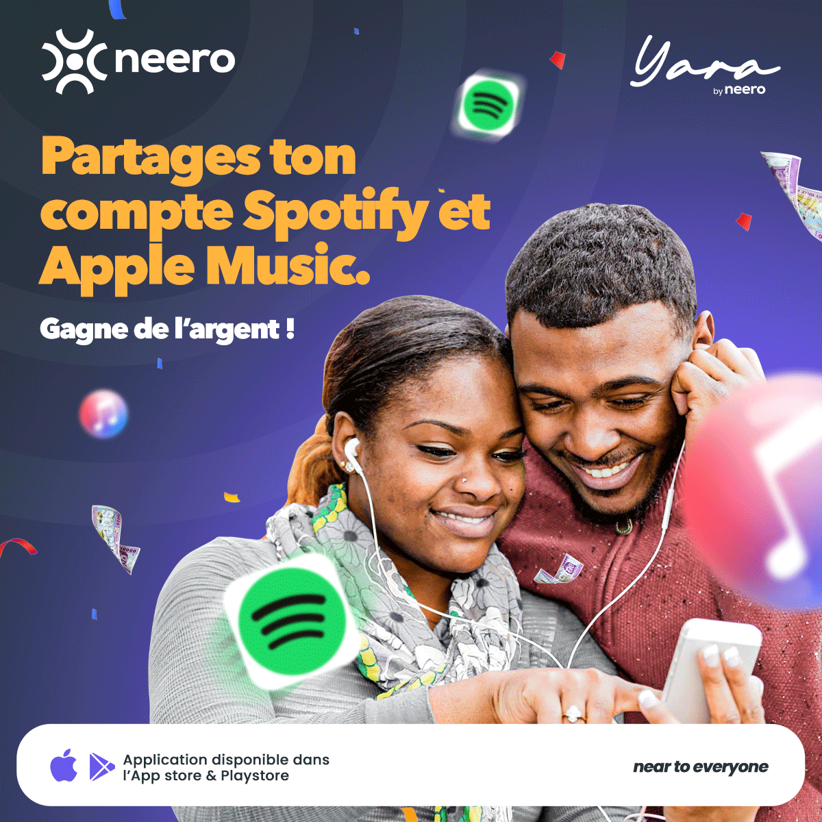 neero_cm's tweet image. 𝐓𝐞𝐬 𝐜𝐨𝐦𝐩𝐭𝐞𝐬 𝐒𝐩𝐨𝐭𝐢𝐟𝐲 𝐞𝐭 𝐀𝐩𝐩𝐥𝐞 𝐌𝐮𝐬𝐢𝐜 𝐩𝐞𝐮𝐯𝐞𝐧𝐭 𝐭𝐞 𝐫𝐚𝐩𝐩𝐨𝐫𝐭𝐞𝐫 𝐝𝐞 𝐥'𝐚𝐫𝐠𝐞𝐧𝐭 ! 🤑

Partage-les sur YARA et encaisse ! C'est le moment de rentabiliser tes abonnements. 😉

#YARA #Spotify#AppleMusic #BonPlanArgent #Douala #Yaoundé