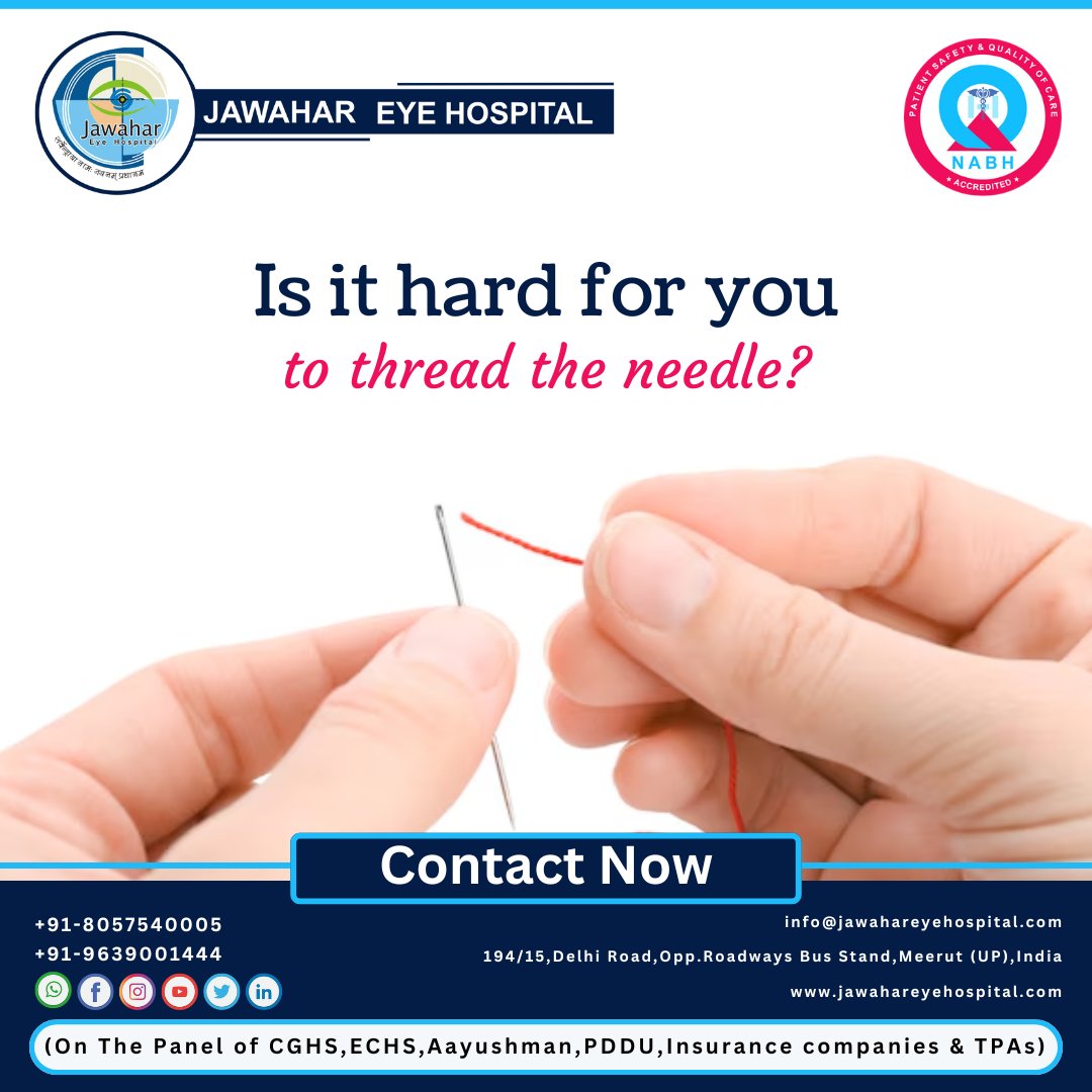 jawahar_eye's tweet image. Is it hard for you to thread the needle? 

𝐁𝐨𝐨𝐤 𝐀𝐩𝐩𝐨𝐢𝐧𝐭𝐦𝐞𝐧𝐭 𝐓𝐨𝐝𝐚𝐲
𝑪𝒂𝒍𝒍 𝑵𝒐𝒘 - 8057540005 | 9639001444

#ThreadingTheNeedle #SewingForBeginners #SewingAddict #CreativeSewing #SewingLove #SewingPassion #SewingFun #recent #tranding #recentforfollow