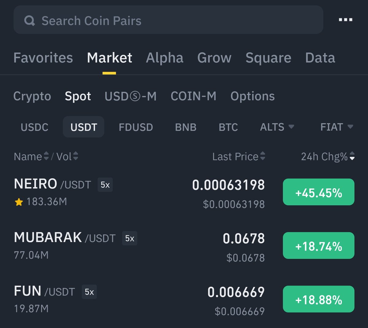 CRYPTOKSA's tweet photo. نيرو $Neiro عامله شغل جامد الحمد لله 

@GiveRep @ATTNtoken ❤️ https://t.co/EsigSWjiiN
