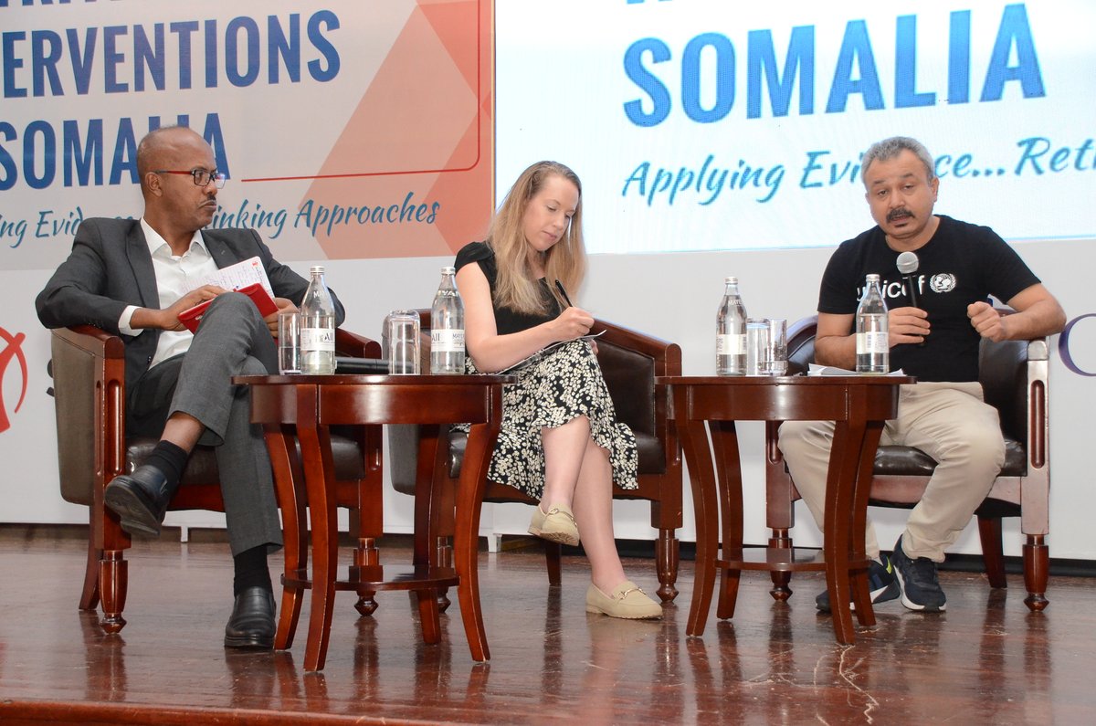 Day 2 of the High-Level Policy Meeting on Cash-Plus Nutrition in #Somalia

Today’s focus: addressing alarming relapse rates - 50% among children treated for malnutrition. Stakeholders discuss strategies to strengthen interventions and ensure lasting recovery for children at risk.