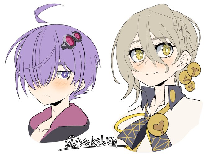 顔だけrkgk
弟くん&amp;弓鶴くん 